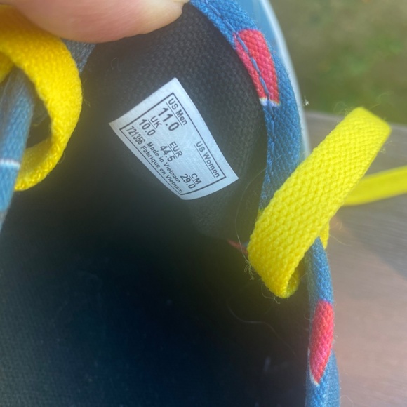 Vans Authentic Pool Vibes Cookout Summer BBQ Shoes Mens 11 Canvas Deck Shoes - Picture 9 of 12